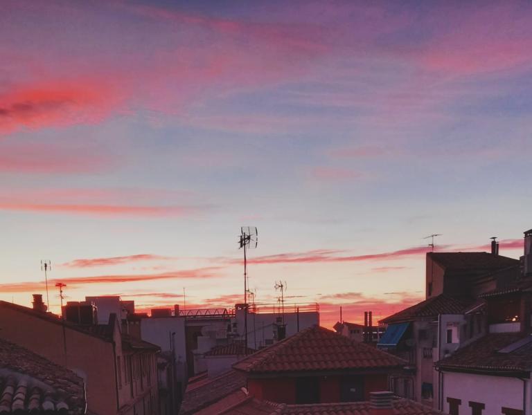 atardecer